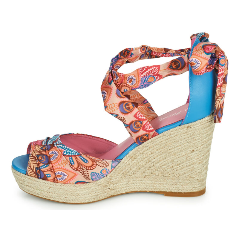 Moony Mood EFIRNIL Rosa Sandali con zeppa Donna - 4