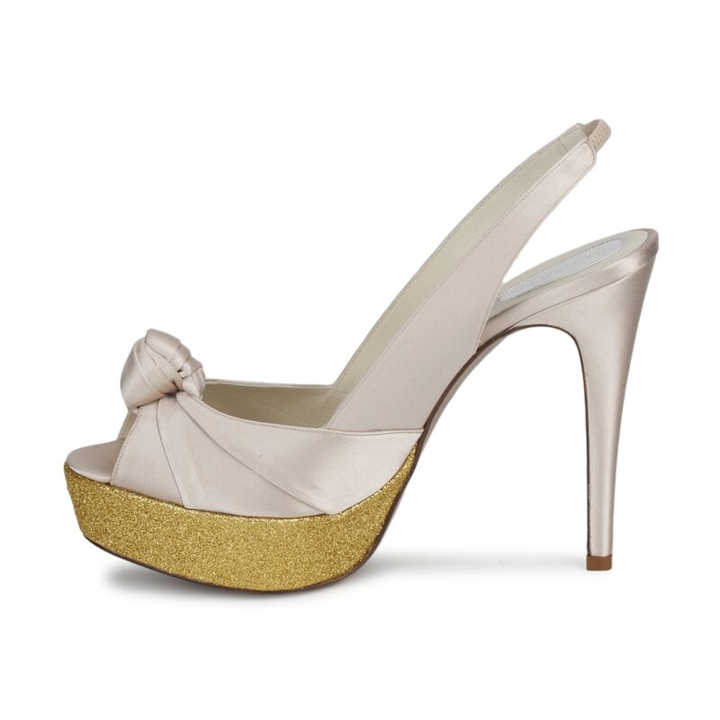 Magrit IMPERIALI Bianco Sandali con tacco Donna - 4