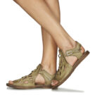 Airstep / A.S.98 RAMOS PERF Kaki Sandali bassi Donna - 8