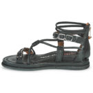 Airstep / A.S.98 POLA SQUARE Schwarz Flache Sandalen Damen - 4