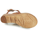 Airstep / A.S.98 NOA STRAP Braun Keilabsatz Sandalen Damen - 7