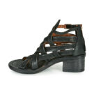 Airstep AS98 KENYA BRIDE Schwarze Sandalen mit Absatz f&uuml;r Damen - Gr&ouml;&szlig;e 4