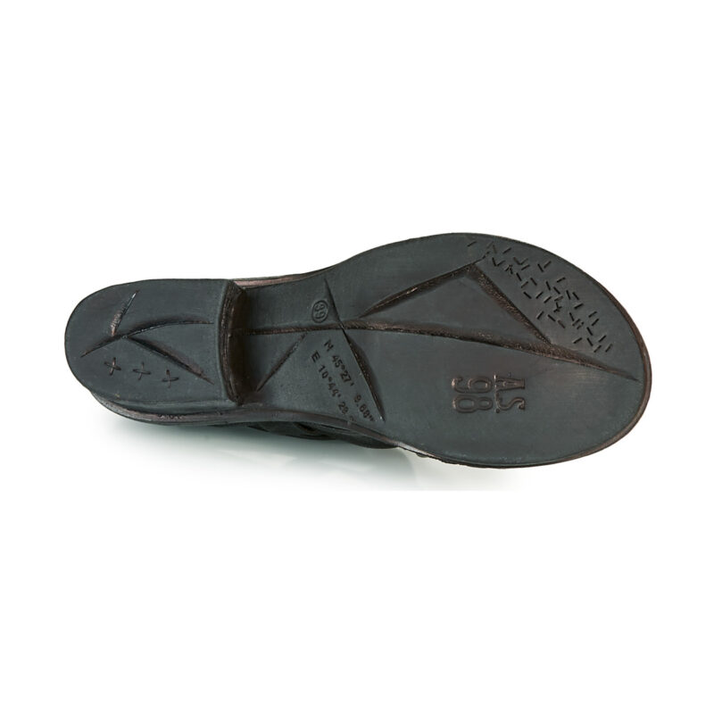 Airstep AS98 KENYA BRIDE Schwarze Sandalen mit Absatz f&uuml;r Damen - Gr&ouml;&szlig;e 7