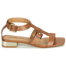 JB Martin HARIA Brown Flat Sandals Women - 2