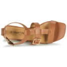 JB Martin HARIA Brown Flat Sandals Women - 6