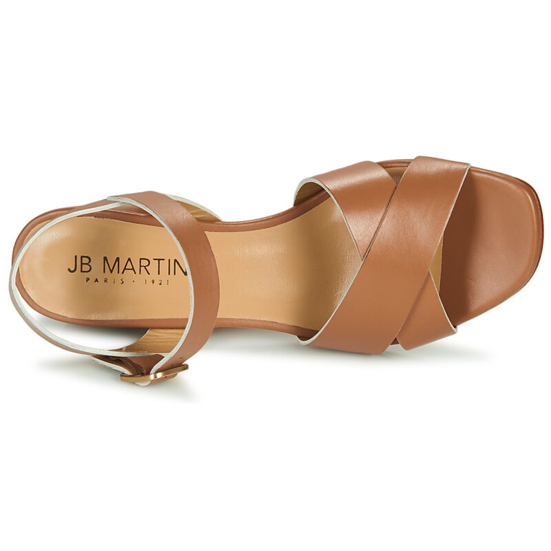 JB Martin OXIA Marrone Sandali con tacco Donna - 6