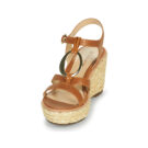 JB Martin EMANI Marrone Sandali con zeppa Donna - 3