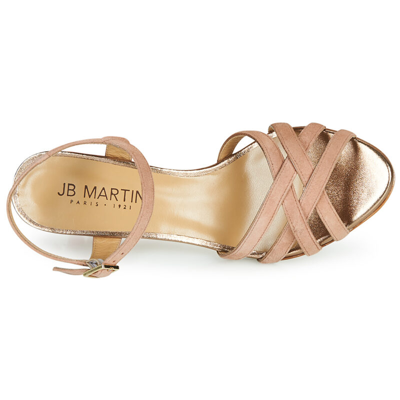 JB Martin PIRIA Marrone Sandali con tacco Donna - 6