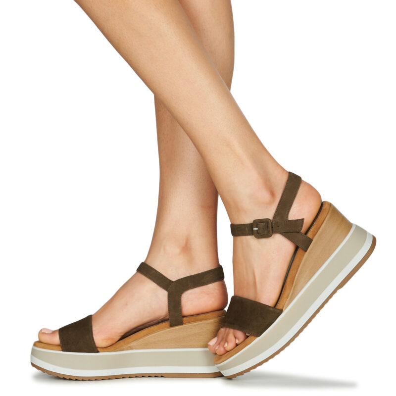 Unisa KOLLA Kaki Sandali con zeppa Donna - 8