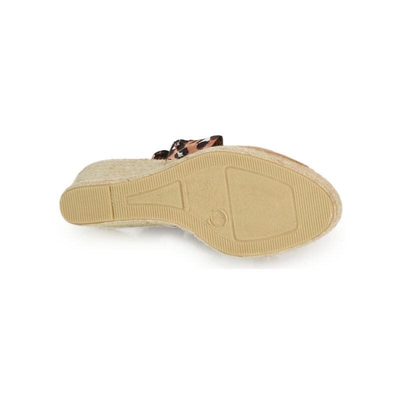 Fericelli SERRAJE Marrone Sandali con zeppa Donna - 7