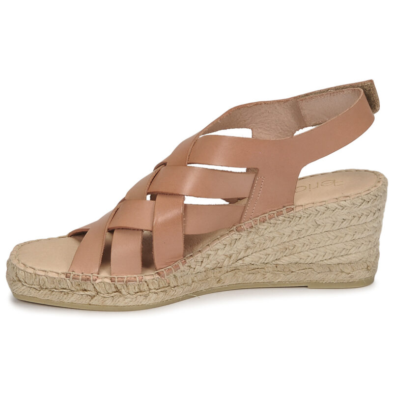 Fericelli ODALUMY Beige Sandali con zeppa Donna - 4