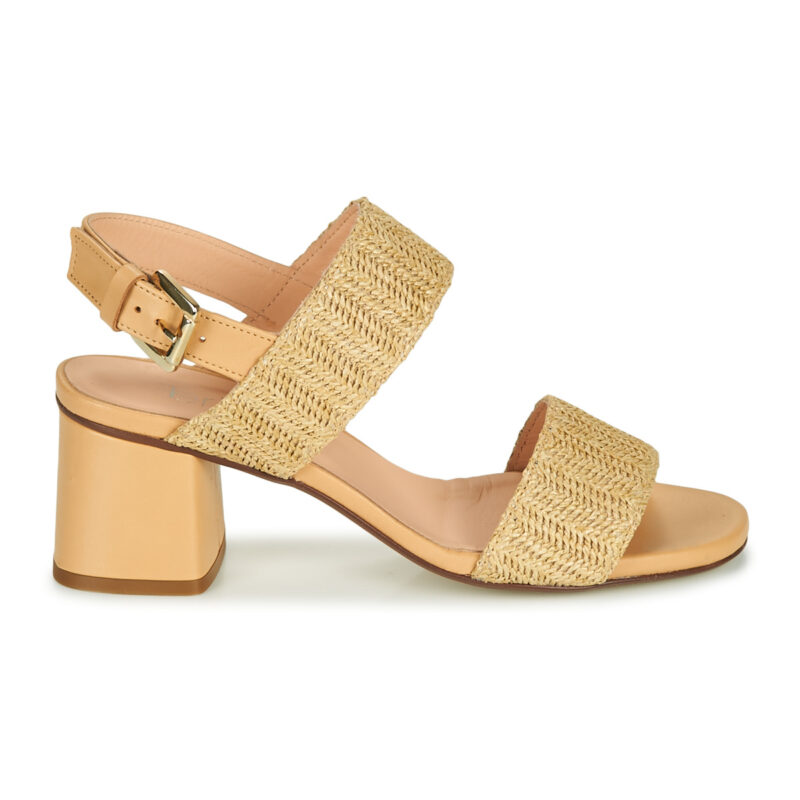 Fericelli MARRAK Beige Sandalias de tac&oacute;n Mujer - 2
