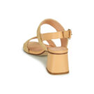 Fericelli MARRAK Beige Sandalias de tac&oacute;n Mujer - 5