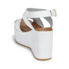 Sweet Lemon IJOX Bianco Sandali con zeppa Donna - 5