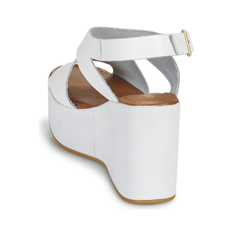 Sweet Lemon IJOX Bianco Sandali con zeppa Donna - 5