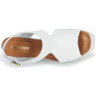 Sweet Lemon IJOX Bianco Sandali con zeppa Donna - 6