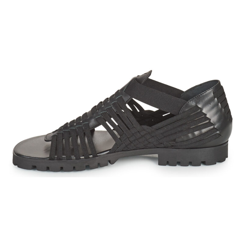 Kenzo GREEK FLAT SANDALS Nero Sandali bassi Donna - 4