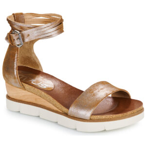 Mjus TAPASITA Goldene Keilsandalen f&uuml;r Damen