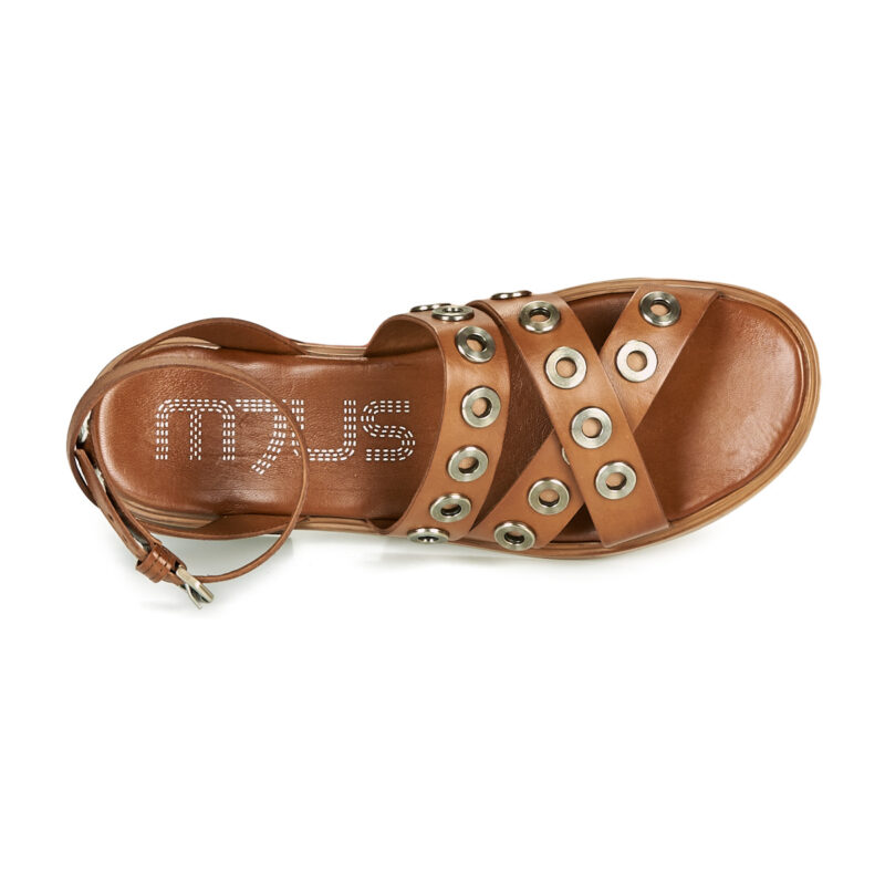 Mjus GRAM Brown Women's Low Sandals - 6