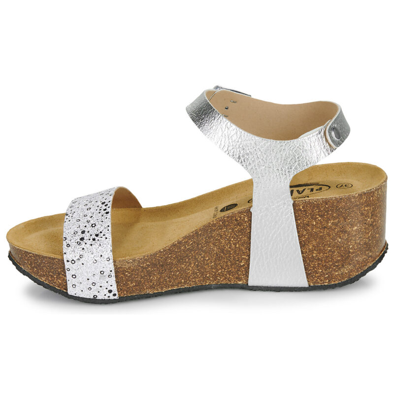 Plakton SO KISS Argento Sandali con zeppa Donna - 4