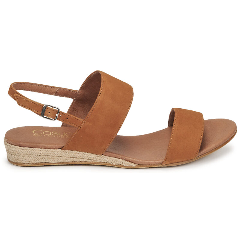 Casual Attitude OLIVE Marr&oacute;n Sandalias de cu&ntilde;a Mujer - 2