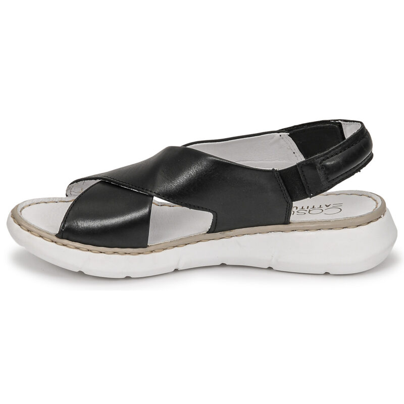 Casual Attitude ODILE Schwarz Keilabsatz Sandalen Damen - 4