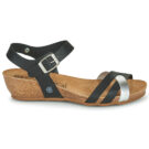 Casual Attitude OYA Schwarze Sandalen mit Absatz f&uuml;r Damen - Gr&ouml;&szlig;e 2