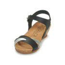Casual Attitude OYA Schwarze Sandalen mit Absatz f&uuml;r Damen - Gr&ouml;&szlig;e 3