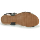 Casual Attitude OYA Schwarze Sandalen mit Absatz f&uuml;r Damen - Gr&ouml;&szlig;e 7