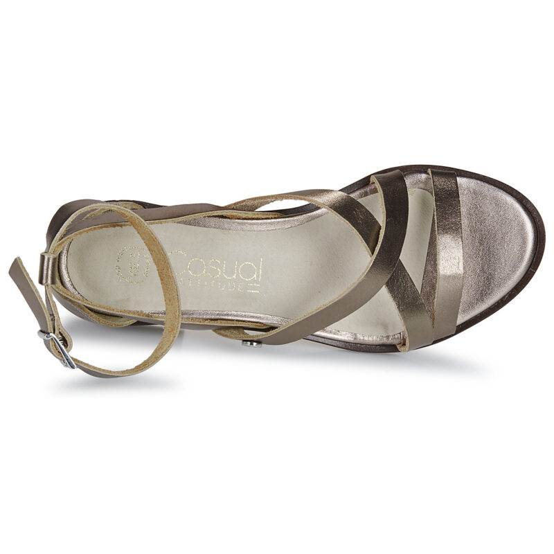 Casual Attitude COUTIL Oro Sandali con tacco Donna - 6