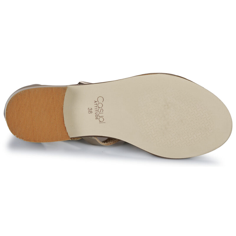 Casual Attitude COUTIL Oro Sandali con tacco Donna - 7