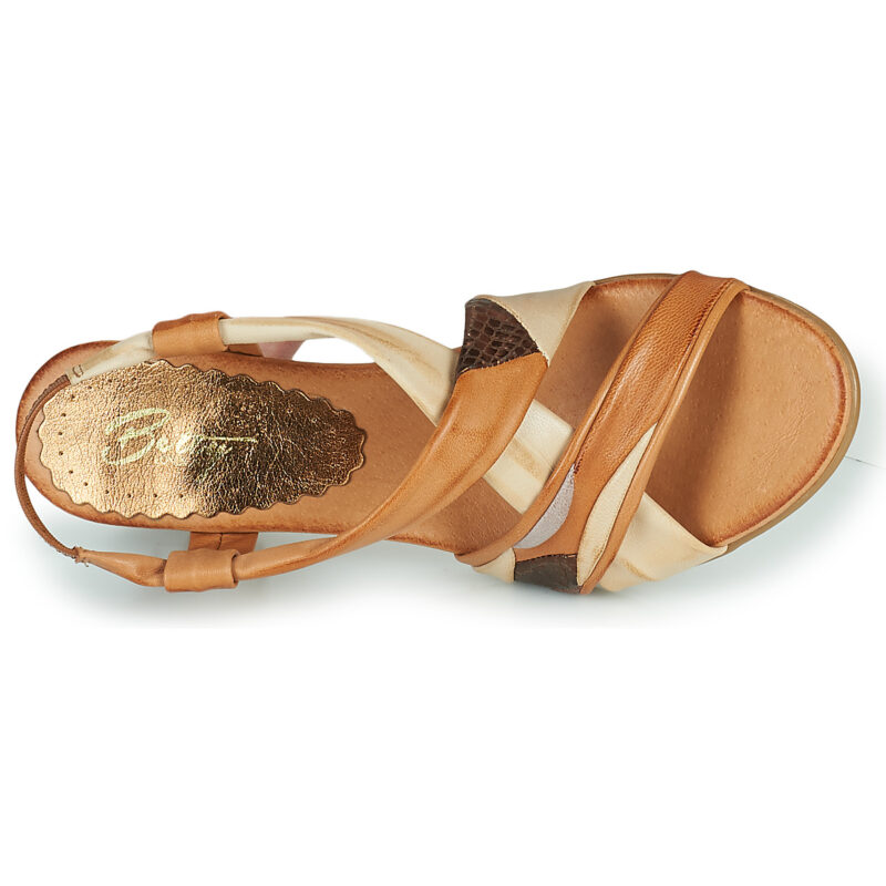 Betty London POULOI Marrone Sandali con tacco Donna - 6
