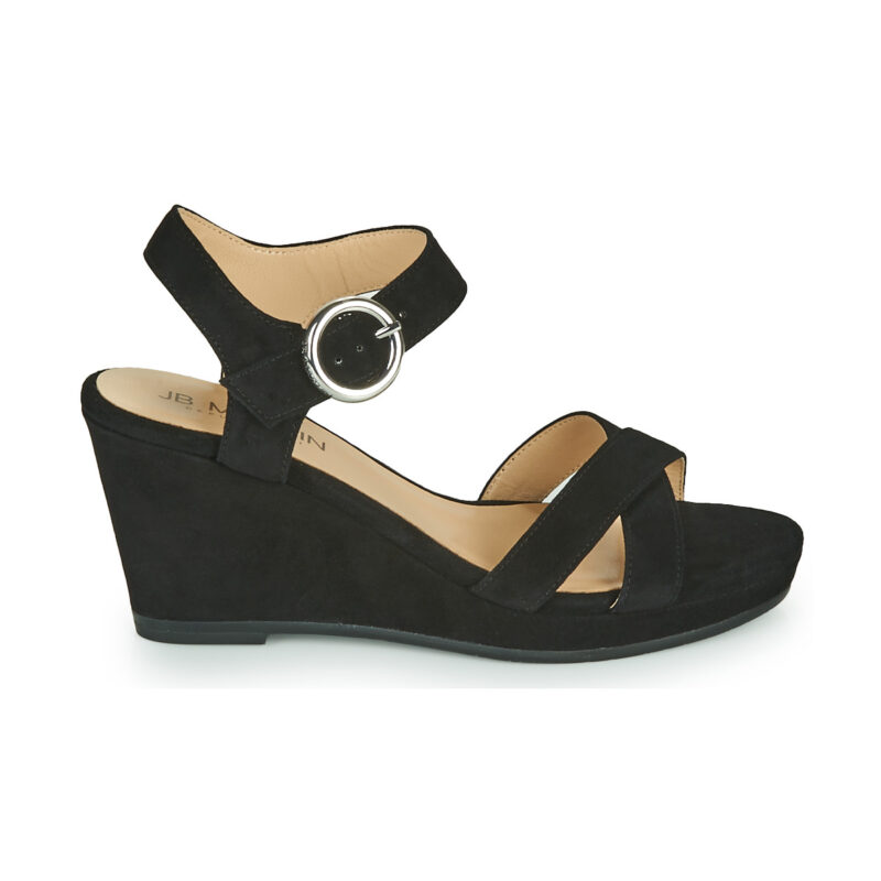 JB Martin QUERIDA Nero Sandali con zeppa Donna - 2