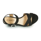 JB Martin QUERIDA Nero Sandali con zeppa Donna - 6