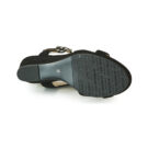 JB Martin QUERIDA Nero Sandali con zeppa Donna - 7