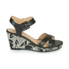 JB Martin QUERIDA Nero Sandali con zeppa Donna - 2