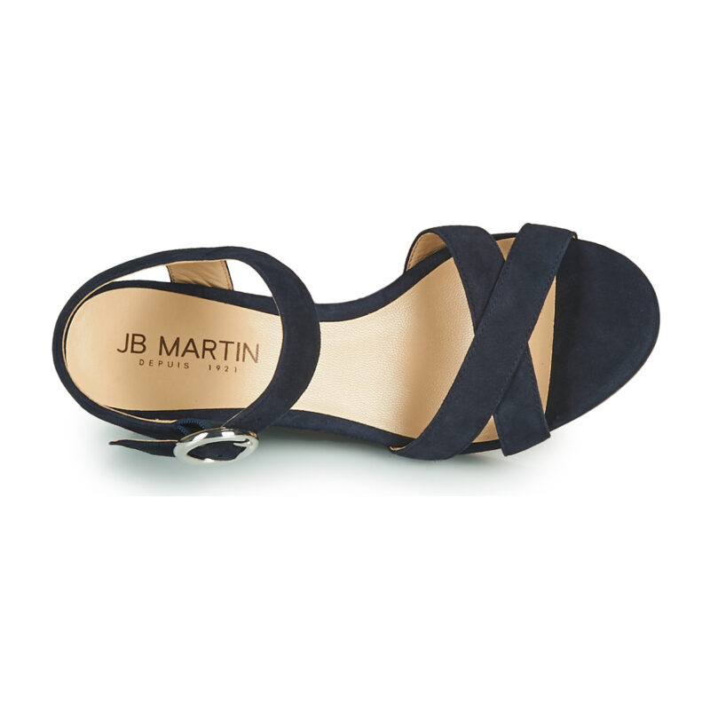 JB Martin QUERIDA Blu Sandali con zeppa Donna - 6