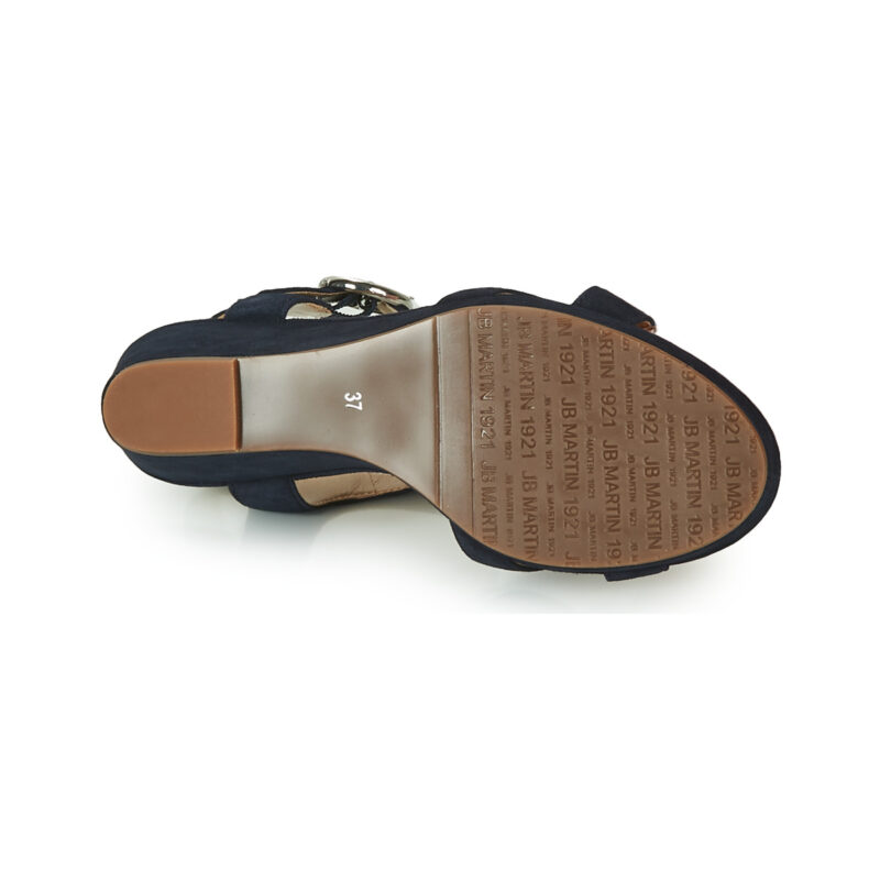 JB Martin QUERIDA Blu Sandali con zeppa Donna - 7