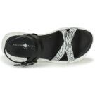 Philippe Morvan KERALA V1 Schwarze Damen-Sandalen - Gr&ouml;&szlig;e 6