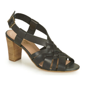 Betty London OCHAT Schwarze Sandalen mit Absatz f&uuml;r Damen