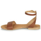 Betty London Sandalias bajas marr&oacute;ns para mujer GIMY - Talla 4