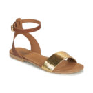 Betty London Sandalias bajas marr&oacute;ns para mujer GIMY - Talla 1