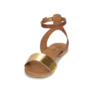 Betty London Sandalias bajas marr&oacute;ns para mujer GIMY - Talla 3