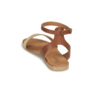 Betty London Sandalias bajas marr&oacute;ns para mujer GIMY - Talla 5
