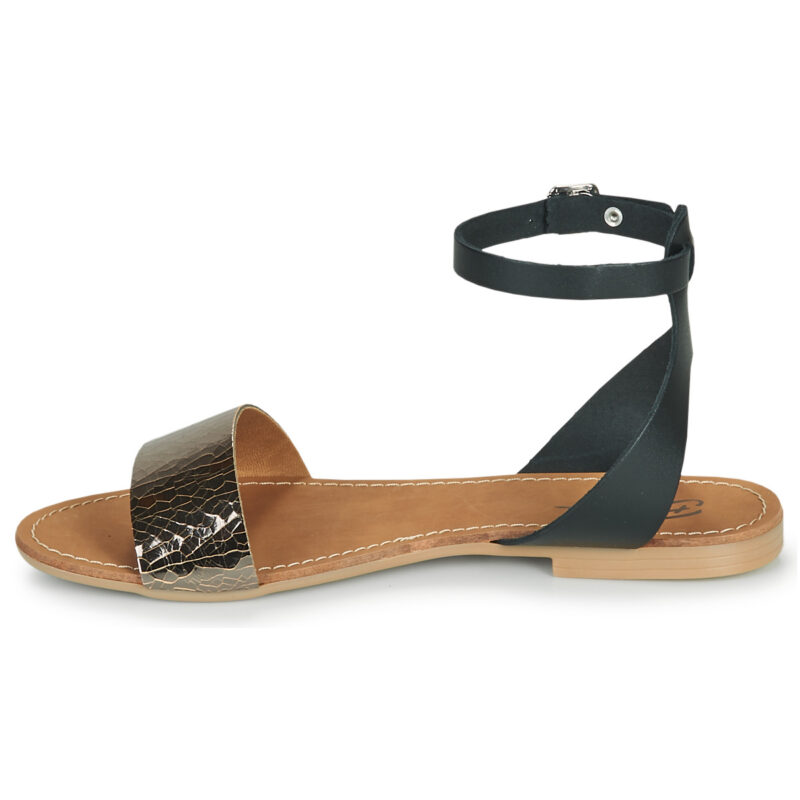 Betty London GIMY Negro Sandalias planas Mujer - 4
