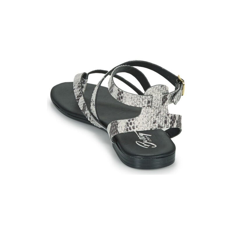 Betty London Sandalias de tac&oacute;n grises para mujer OPALACE - 5