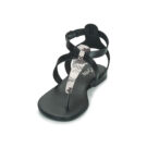 Betty London Sandalias bajas negras ORIOUL para mujer - 3