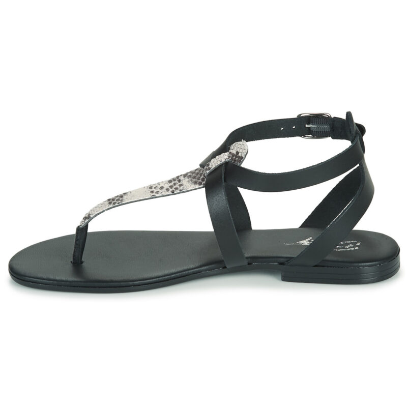 Betty London Sandalias bajas negras ORIOUL para mujer - 4