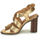 Maison Minelli THIYA Gold Sandale mit Absatz Damen - 4