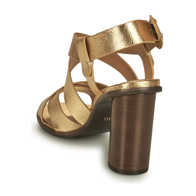 Maison Minelli THIYA Gold Sandale mit Absatz Damen - 5